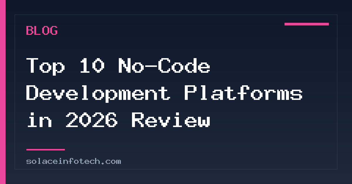 Top 10 No-Code Development Platforms in 2026 Review